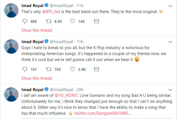 Ca sĩ người Canada lên tiếng tố “Love Scenario” của iKON đạo nhạc
