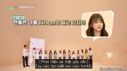 Cao chưa đến 1m50, thần tượng IZ*ONE khiến fan Kpop thế giới phát sốt