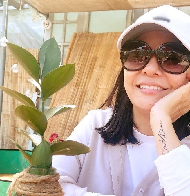 Cát Phượng công khai hình xăm ngầm khẳng định tình cảm với tình trẻ