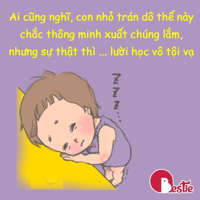 Con gái trán dô: thông minh đâu chưa biết, chỉ thấy khổ đủ đường!