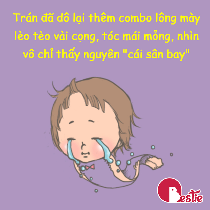 Con gái trán dô: thông minh đâu chưa biết, chỉ thấy khổ đủ đường!