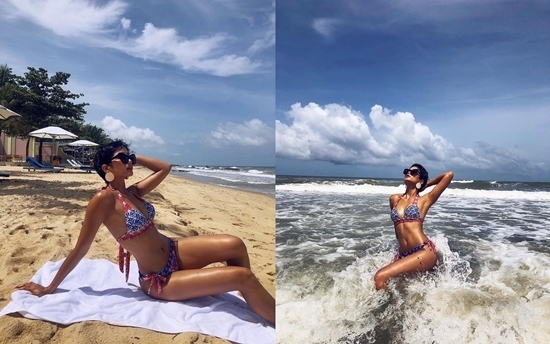 Cuộc đọ dáng bikini vô cùng nóng bỏng của 6 nàng Hoa hậu Vbiz
