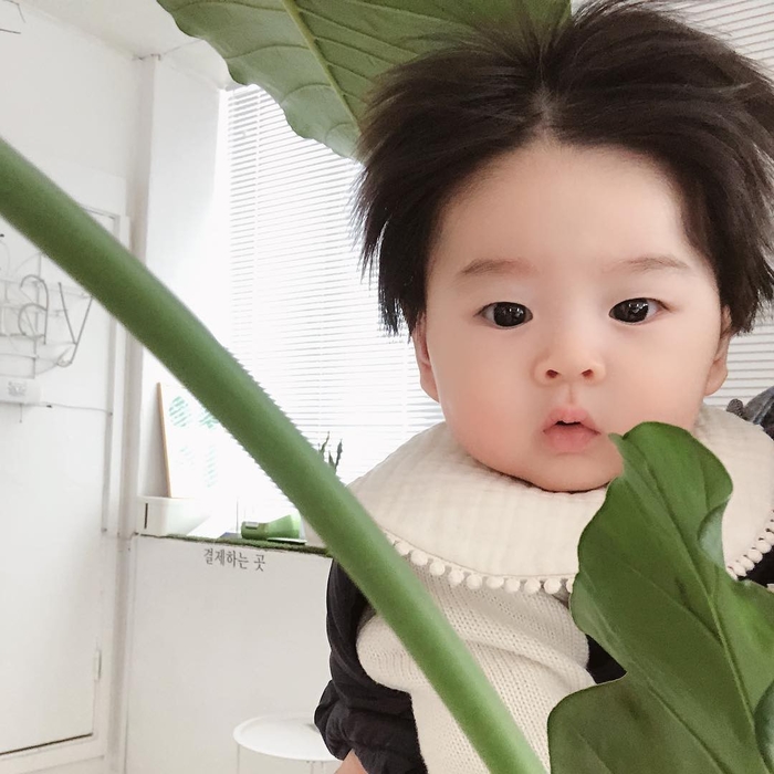 Em bé đầu nấm với 1001 biểu cảm đáng yêu