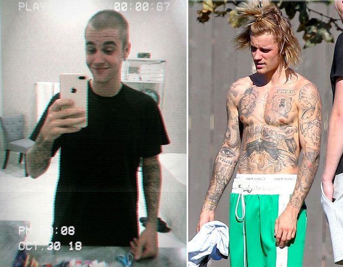 Justin Bieber bất ngờ cạo đầu khiến các fan vô cùng ngỡ ngàng