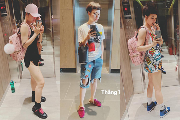 Loat sao viet chung minh cau noi: Khong phai ai dien hang hieu cũng se sang chanh