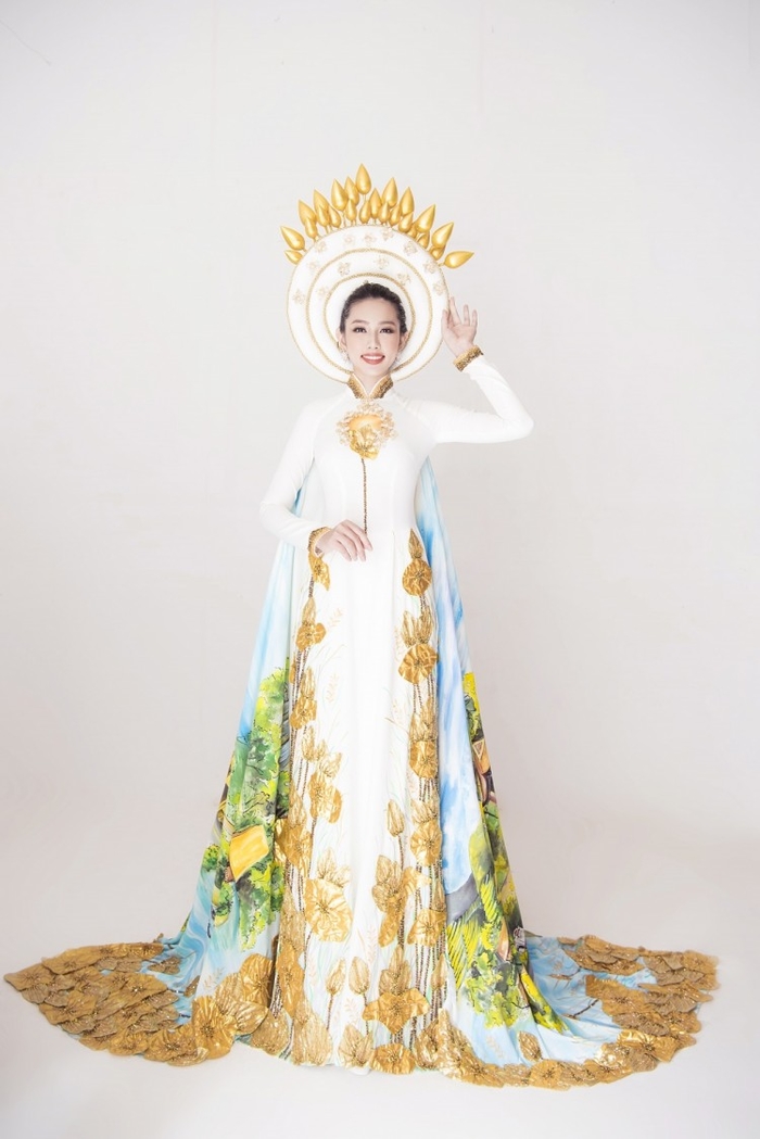 Nhìn lại những bộ quốc phục của Việt Nam tại Miss International