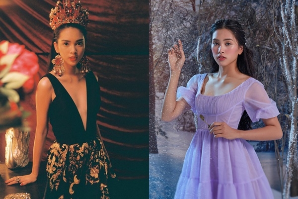 Bất ngờ xuất hiện hai cô nàng có vẻ đẹp giống với Hoa hậu Tiểu Vy