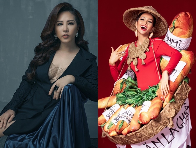 Dậy sóng khen chê quanh trang phục Bánh mì của H'Hen Niê