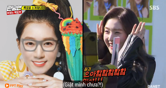 Phì cười trước phiên bản Irene có râu tại chương trình Running Man!