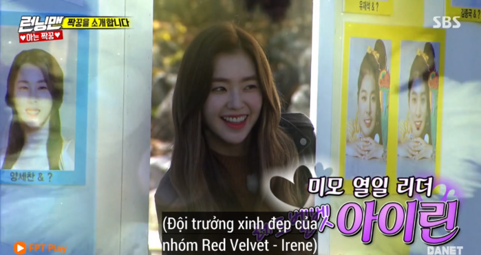 Phì cười trước phiên bản Irene có râu tại chương trình Running Man!