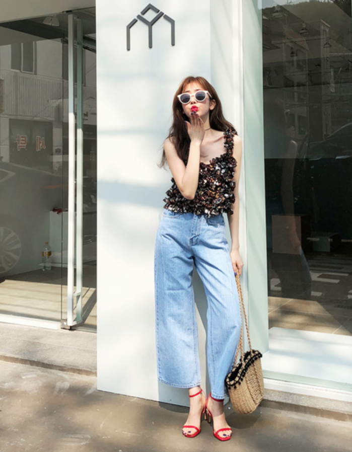 Quần ống rộng sẽ không còn khó nhằn nếu các nàng biết 6 mẹo này