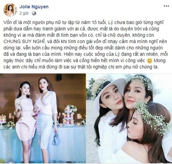 Them 2 cap ban than vuon tin don ran nut tinh ban: Jolie Nguyen thua nhan, Bao Anh thi…