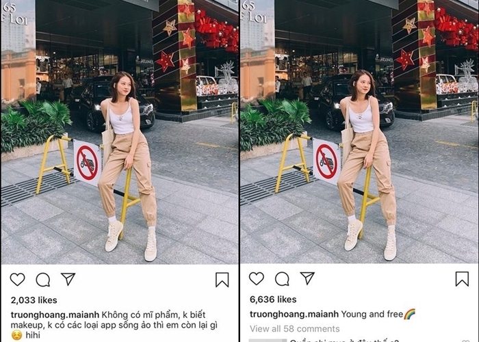 Trương Hoàng Mai Anh vội vàng sửa status vì chột dạ?