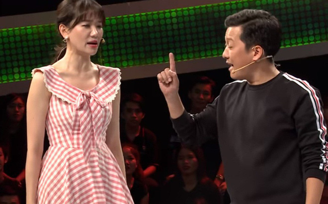 Chỉ vì Trường Giang ăn nói khó nghe, Hari Won bỏ dẫn chương trình