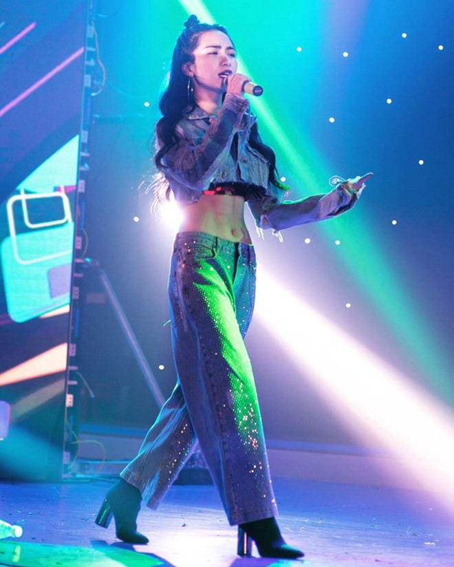 Cung la giam can, Bich Phuong duoc vi nhu con ghe con Nam Em lai beo u the nay day
