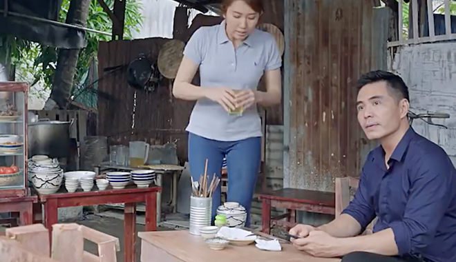 Gặp lại Kiệt trong hoàn cảnh éo le, Hân xấu hổ nói không nên lời