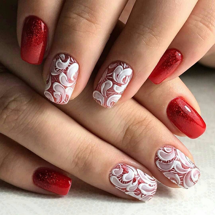 Gợi ý nàng 7 mẫu móng tay đẹp màu đỏ cho mùa lễ hội đang đến gần