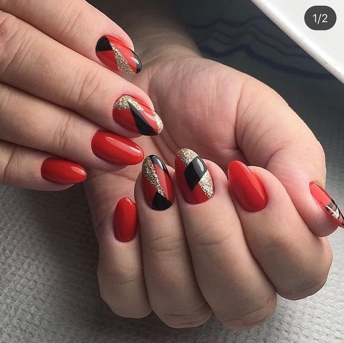 Gợi ý nàng 7 mẫu móng tay đẹp màu đỏ cho mùa lễ hội đang đến gần