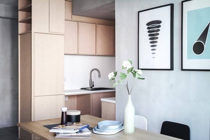 Vỏn vẹn 33m², căn hộ của cặp vợ chồng trẻ gây sốt vì quá tiện nghi