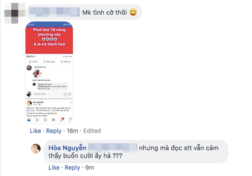 Hòa Minzy dằn mặt cay đắng vì bị réo tên Công Phượng thích tỷ số Hoà