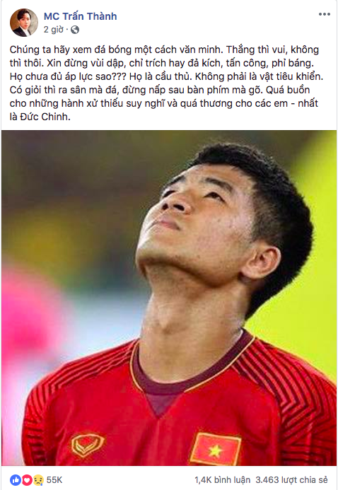 Tran Thanh, Hoai Linh va loat sao Viet nay noi gi khien fan ham mo trai bong tron vo tay ran ran