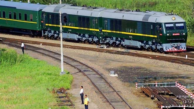 Cận cảnh đoàn tàu bọc thép “siêu độc” của ông Kim Jong-un - 1