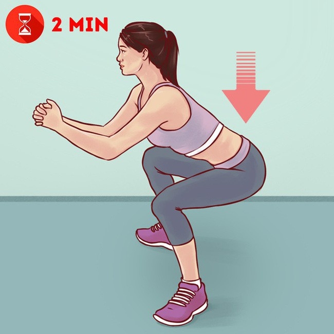 Bài tập đơn giản biến đổi toàn bộ cơ thể bạn trong vòng 1 tháng - tập ngay thôi thì sẽ kịp đón Tết - Ảnh 4. Bài tập đơn giản giúp đốt mỡ thừa trong vòng 1 tháng