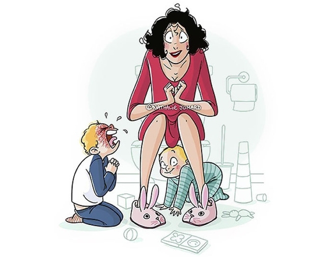 25 điều bức xúc trong cuộc sống hằng ngày chỉ những bà mẹ bỉm sữa mới hiểu nổi - Ảnh 47. Bộ ảnh nỗi khổ của mẹ bỉm sữa
