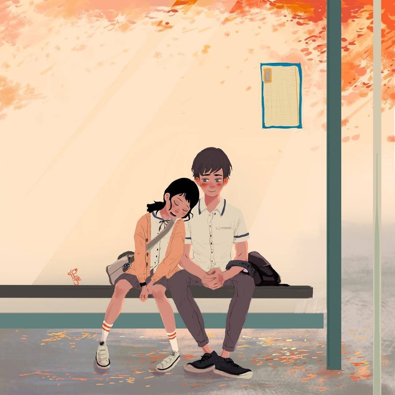 Bộ tranh: Khi tất cả những gì ta ước ao chỉ là một tình yêu bình yên và giản đơn đến thế - Ảnh 1. Bộ tranh: Khi tất cả những gì ta ước ao chỉ là một tình yêu bình yên và giản đơn đến thế - Ảnh 1.