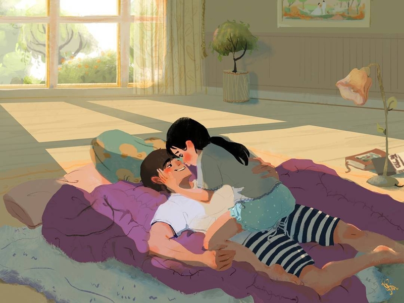 Bộ tranh: Khi tất cả những gì ta ước ao chỉ là một tình yêu bình yên và giản đơn đến thế - Ảnh 5. Bộ tranh: Khi tất cả những gì ta ước ao chỉ là một tình yêu bình yên và giản đơn đến thế - Ảnh 5.