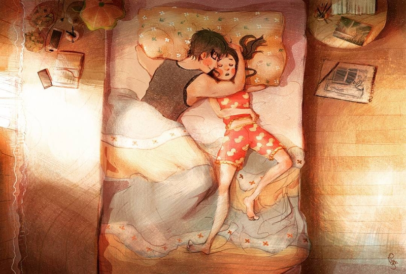 Bộ tranh: Khi tất cả những gì ta ước ao chỉ là một tình yêu bình yên và giản đơn đến thế - Ảnh 7. Bộ tranh: Khi tất cả những gì ta ước ao chỉ là một tình yêu bình yên và giản đơn đến thế - Ảnh 7.