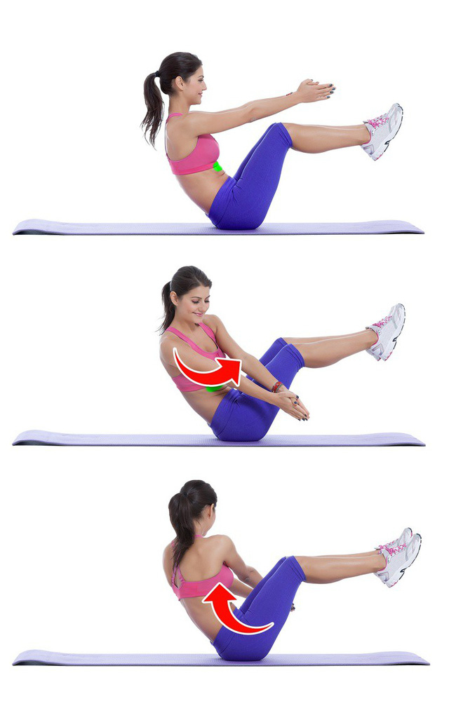 Bài tập 15 phút đánh bay mỡ bụng cho người quá bận, không thể tới phòng gym - Ảnh 6. Bài tập 15 phút đánh bay mỡ bụng cho người quá bận, không thể tới phòng gym - Ảnh 6.