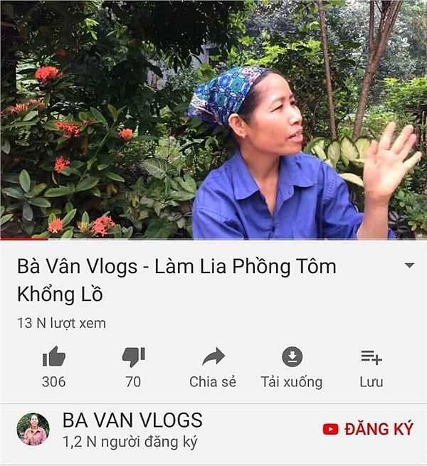 Ăn theo cơn sốt mang tên Bà Tân vê lốc, YouTube náo loạn bởi hàng loạt cụ bà làm Vlog - Hình 7