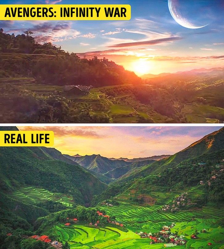 14 cảnh đẹp trong phim hoá ra có ngoài đời thực, riêng Infinity War và Avatar sẽ khiến bạn ngạc nhiên nhất - Ảnh 2. 14 cảnh đẹp trong phim hoá ra có ngoài đời thực, riêng Infinity War và Avatar sẽ khiến bạn ngạc nhiên nhất - Ảnh 2.