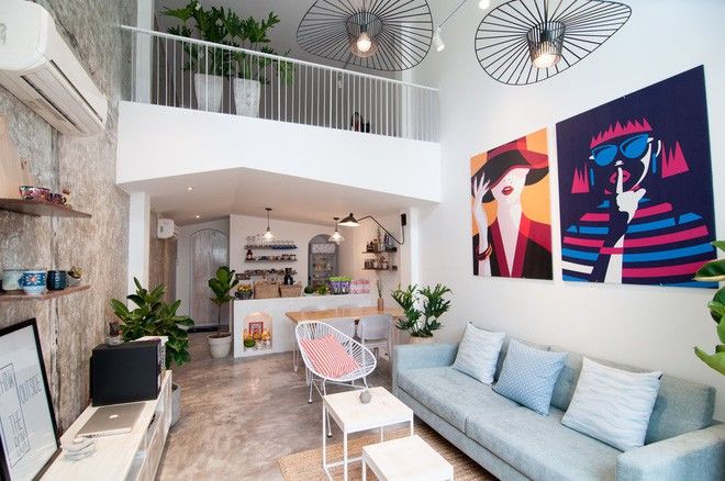 Từ nhà cấp 4 xuống cấp, ngôi nhà 60m² ở Nha Trang đã lột xác trở thành tổ ấm trong mơ cho vợ chồng trẻ - Ảnh 4. Từ nhà cấp 4 xuống cấp, ngôi nhà 60m² ở Nha Trang đã lột xác trở thành tổ ấm trong mơ cho vợ chồng trẻ - Ảnh 4.