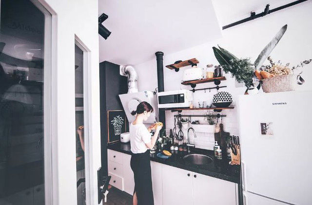 Tích góp suốt 7 năm đi làm, cô gái 30 tuổi độc thân tự mua căn hộ 38m² và biến nó thành không gian sống tuyệt đẹp - Ảnh 4. Tích góp suốt 7 năm đi làm, cô gái 30 tuổi độc thân tự mua căn hộ 38m² và biến nó thành không gian sống tuyệt đẹp - Ảnh 4.