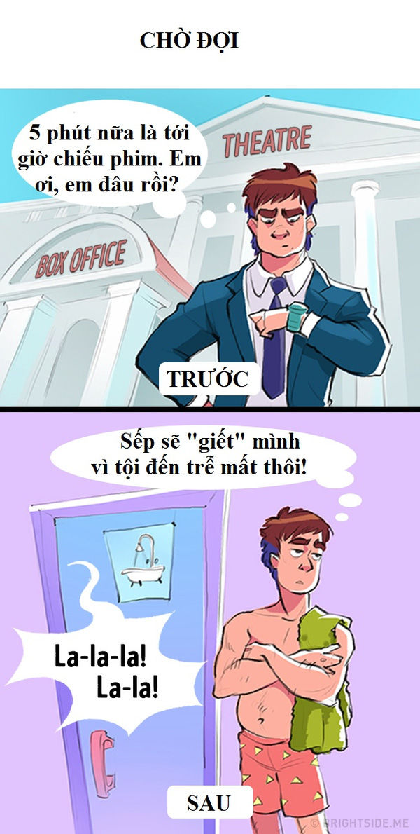 Sự khác biệt trước và sau hôn nhân cặp đôi nào cũng phải trải qua