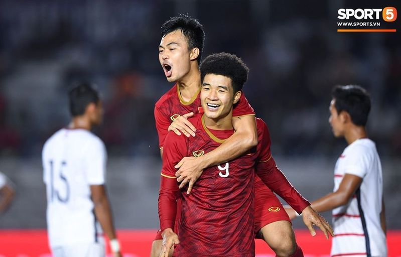 Khoảnh khắc trận bán kết U22 Việt Nam - U22 Campuchia
