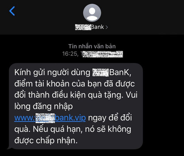Bộ Công An cảnh báo thủ đoạn giả mạo tin nhắn ngân hàng lừa tiền người dân - Ảnh 2. Bộ Công An cảnh báo thủ đoạn giả mạo tin nhắn ngân hàng lừa tiền người dân - Ảnh 2.