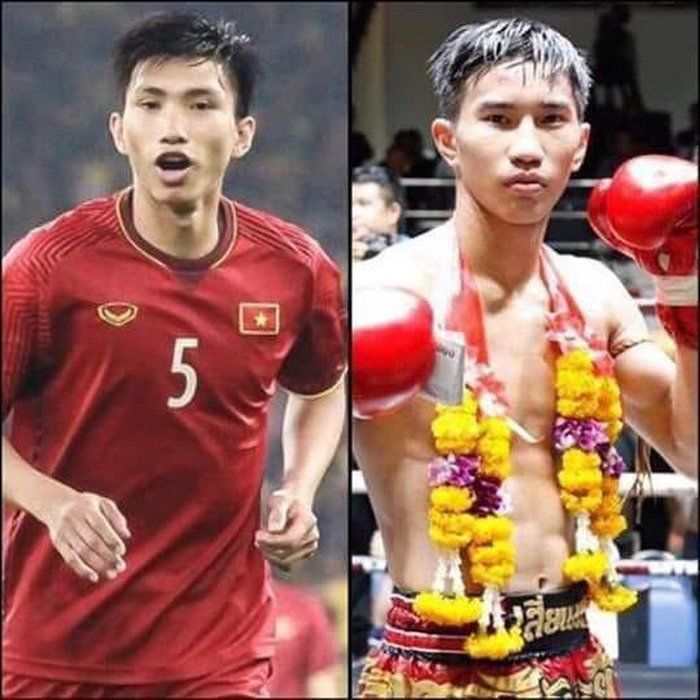 Anh em thất lạc của Đoàn Văn Hậu bên Thái Lan.