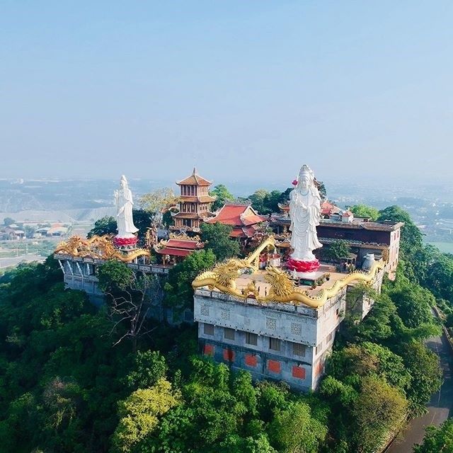 Chùa Châu Thới: Ngôi chùa cổ nằm trên đỉnh núi, view đẹp đến ngỡ ngàng