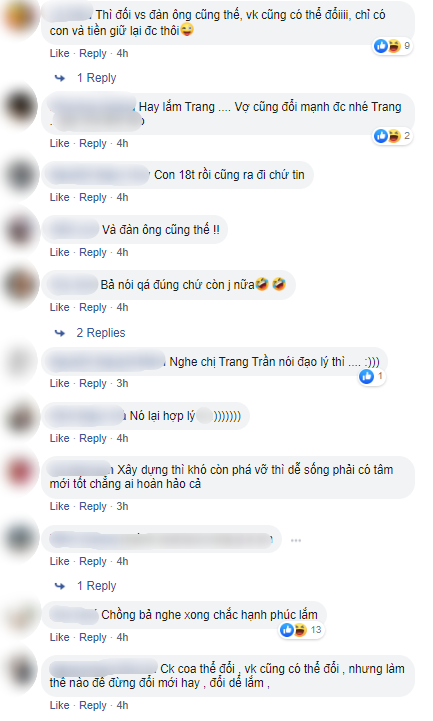 Trang Trần: Chỉ cần con và tiền, chồng có hay không không quan trọng