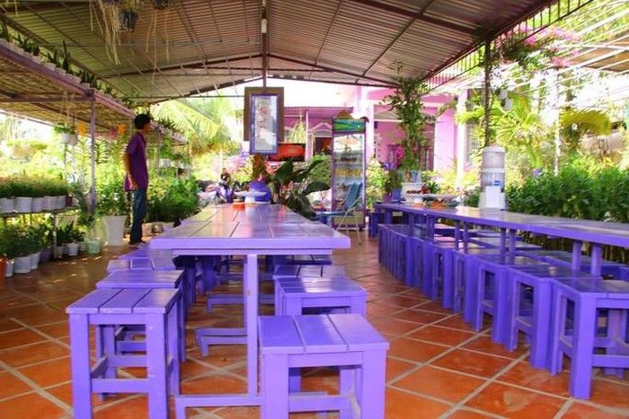 Lão nông gây sốt cộng đồng mạng với sở thích màu tím quái lạ