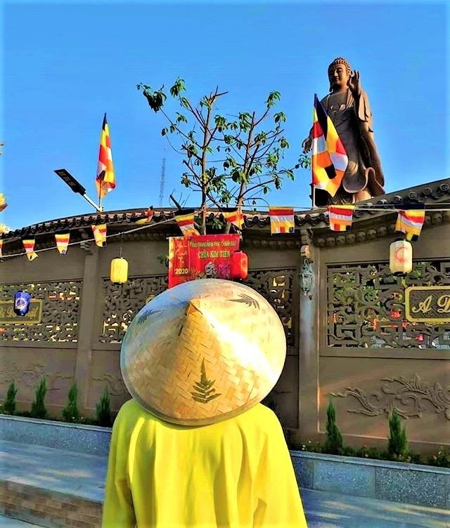 Kim Tiên - ngôi chùa ở An Giang đẹp nguy nga như phim cổ trang