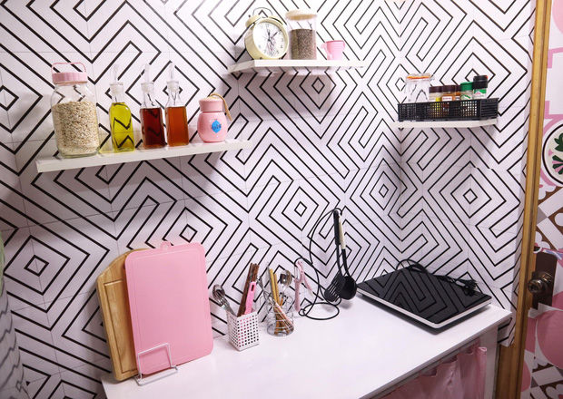 Cô gái chi 6 triệu để decor phòng màu hồng siêu xinh: Ở trọ nhưng quyết không ở nơi xấu xí, tạm bợ - Ảnh 3. Cô gái chi 6 triệu để decor phòng màu hồng siêu xinh: Ở trọ nhưng quyết không ở nơi xấu xí, tạm bợ - Ảnh 3.