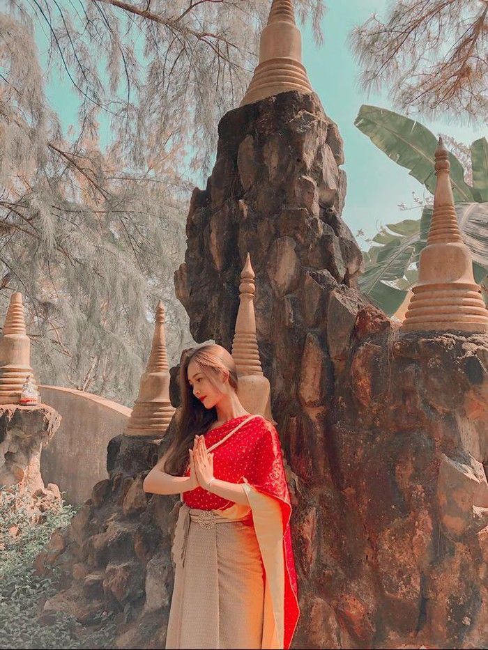 Chùa Thiền Lâm xứ Huế - sự pha trộn giữa kiến trúc Thái và Myanmar