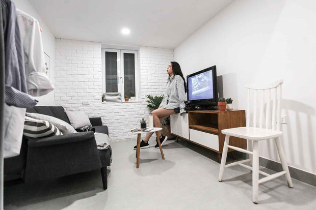 Trai phố cổ lột xác căn nhà trăm tuổi 16m2 thành homestay xinh xắn, nhìn ảnh before mới thấy đáng tiền - Ảnh 7. Trai phố cổ lột xác căn nhà trăm tuổi 16m2 thành homestay xinh xắn, nhìn ảnh before mới thấy đáng tiền - Ảnh 7.