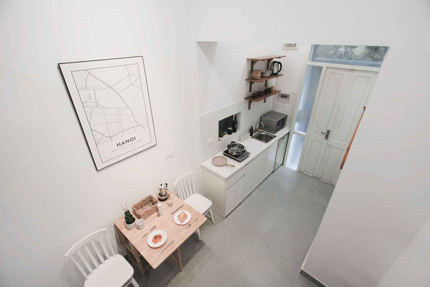 Trai phố cổ lột xác căn nhà trăm tuổi 16m2 thành homestay xinh xắn, nhìn ảnh before mới thấy đáng tiền - Ảnh 10. Trai phố cổ lột xác căn nhà trăm tuổi 16m2 thành homestay xinh xắn, nhìn ảnh before mới thấy đáng tiền - Ảnh 10.