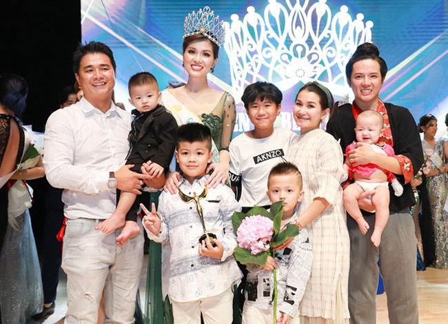 Những Hoa hậu đông con nhất Showbiz Việt: Oanh Yến giữ kỷ lục 6 đứa