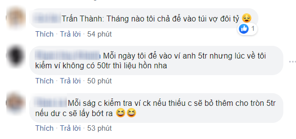 Vợ cho 5 triệu đồng/ngày, Trấn Thành nhịn ăn để có tiền treo thưởng